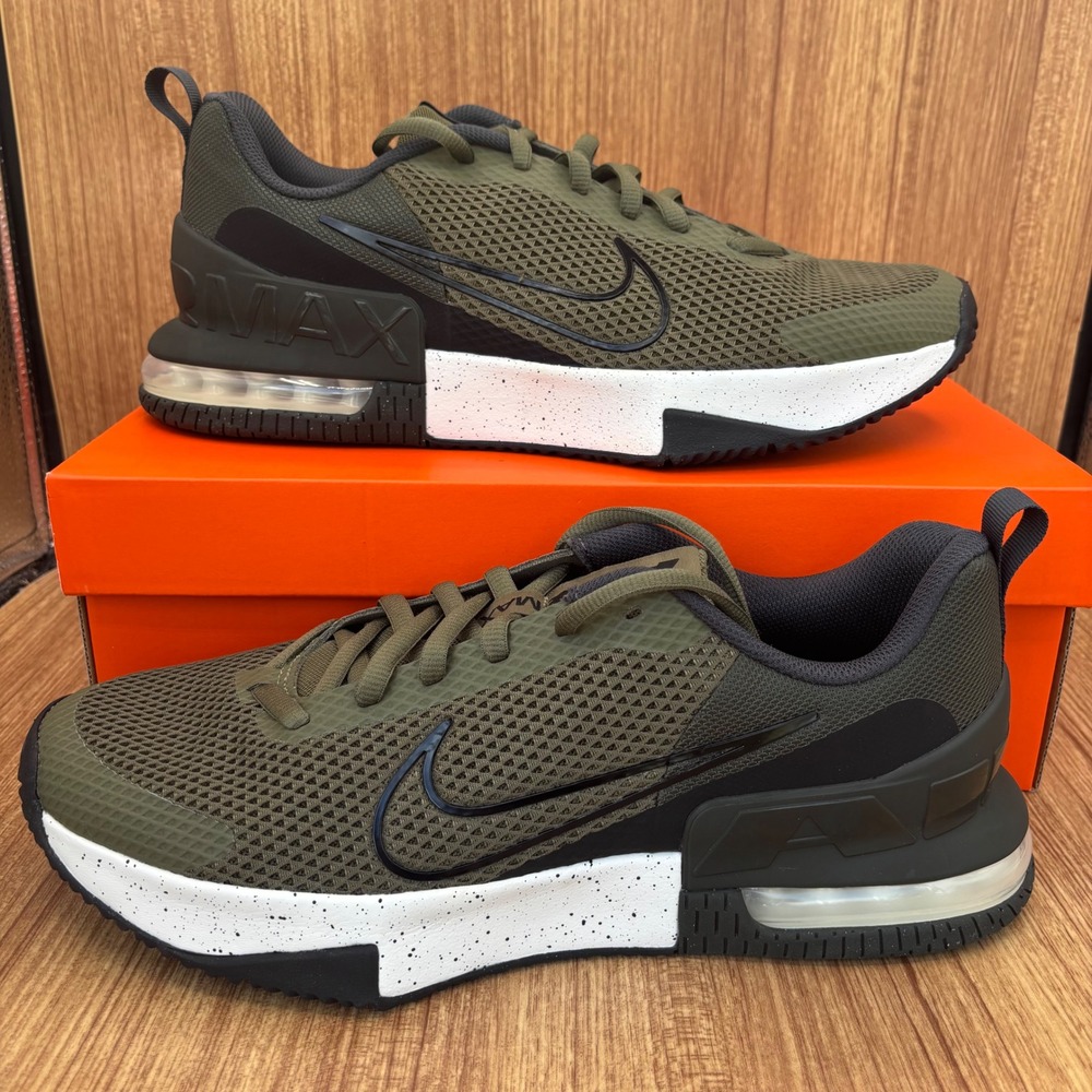 Nike Air Max Alpha Trainer 6 Mens 12 Olive Black FQ1833-200 Training Shoes NEW